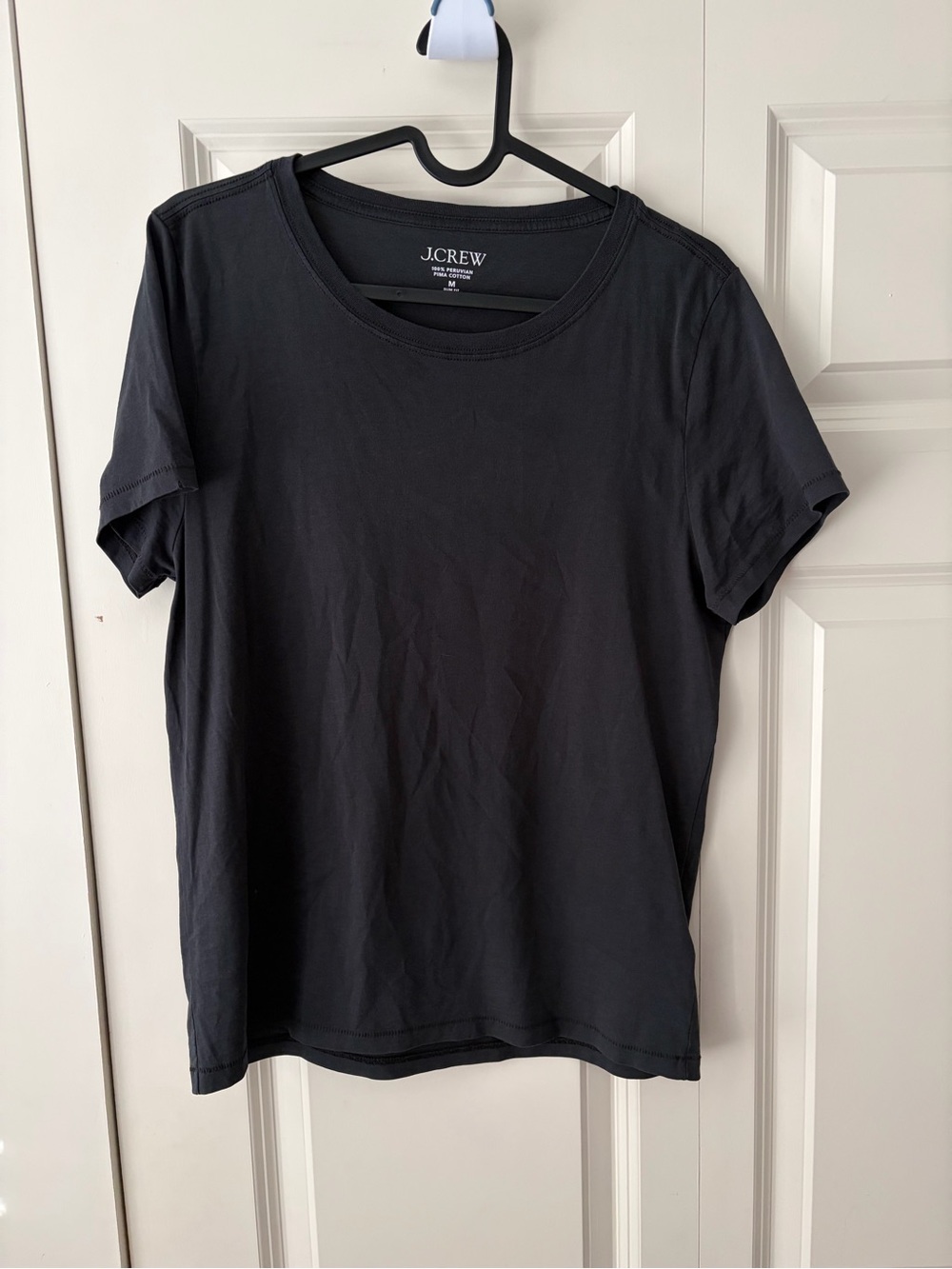 J Crew Black Pima Cotton Tshirt